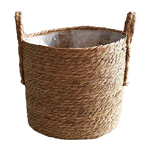 Ronyme Blumenkorb Blumentopf Süßigkeitskorb Dekorativer Pflanzbehälter Blumentopf für Den Garten, 35 cm x 30 cm von Ronyme