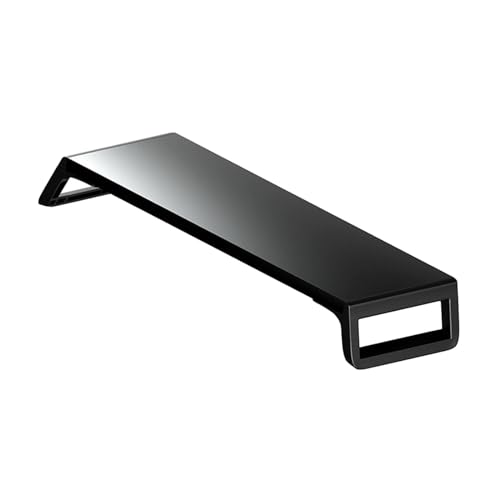Computerständer ständer Riser Holz Tragbar für Drucker Holz Desktop Oraganizer Regal Computer Riser, schwarz und schwarz Computerständer ständer Riser Holz Tragbar für Drucker Holz Desktop Oraganizer Regal Computer Riser, schwarz und schwarz von Ronyme