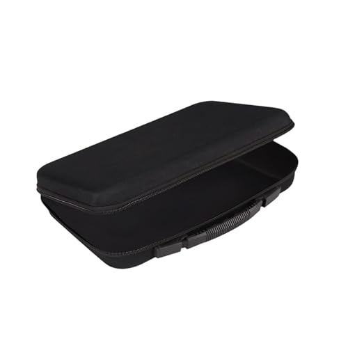 Ronyme Elektrische Bohrer Tragen Fall Werkzeug Tasche Tasche mit Griff Harte Werkzeug Lagerung Box für Schlüssel, Schwarz von Ronyme