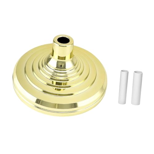 Ronyme Fahnenmast-Standfuß für Innen, 30 cm Durchmesser, 15 cm Höhe, Goldfarben Ronyme Fahnenmast-Standfuß für Innen, 30 cm Durchmesser, 15 cm Höhe, Goldfarben von Ronyme