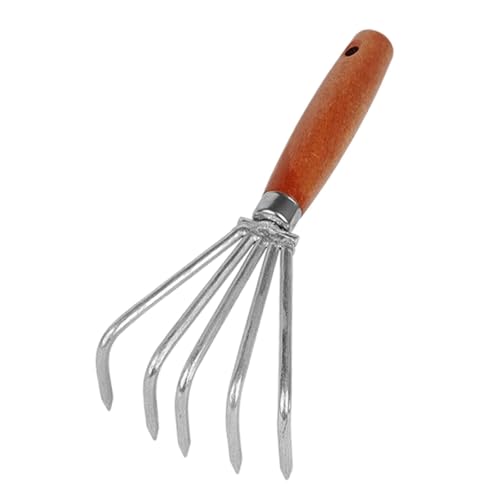 Ronyme Handrechen, Handgrubber, Laubbesen, kleines Gartenkrallenwerkzeug für Terrasse, Hof, Rasen, Ronyme Handrechen, Handgrubber, Laubbesen, kleines Gartenkrallenwerkzeug für Terrasse, Hof, Rasen, von Ronyme