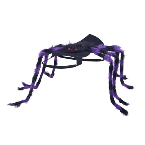 Ronyme Hunde-/Katzenkostüm für Halloween, Halloween-Dekoration, Party-Zubehör, leichtes, einfach zu tragendes Cosplay-Kostüm, lustige Kleidung, Lila Klein von Ronyme