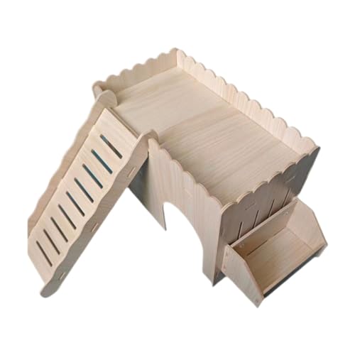 Ronyme Meerschweinchenhaus aus, Versteckhöhle mit Treppe, Hasenhaus, Spielhaus für Rennmäuse, Zwerghamster, Lemminge, Klettern Ronyme Meerschweinchenhaus aus, Versteckhöhle mit Treppe, Hasenhaus, Spielhaus für Rennmäuse, Zwerghamster, Lemminge, Klettern von Ronyme