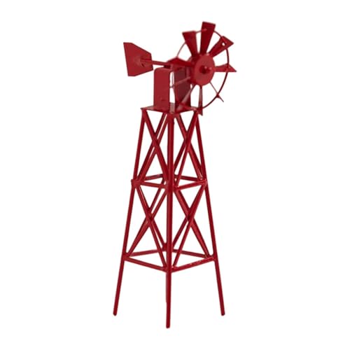 Ronyme Miniatur-Windmühlen-Skulptur, Statue, Kunstharz, 10 cm hoch, für Pflanztopf Ronyme Miniatur-Windmühlen-Skulptur, Statue, Kunstharz, 10 cm hoch, für Pflanztopf von Ronyme
