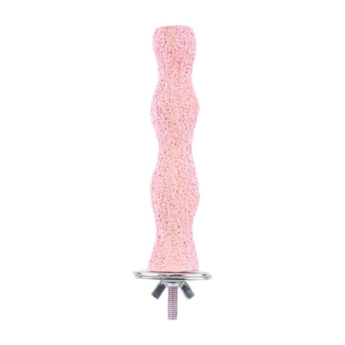 Ronyme Papagei Barsch Stand Spielzeug Vogelkäfig Barsch Pfote Schleifen Sticks Papagei Stand Spielzeug für Kanarienvögel, Lila von Ronyme