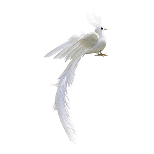 Ronyme Realistische Kunstfeder Tierspecht Gartenfigur Dekoration, Phoenix, 35x8x6cm Ronyme Realistische Kunstfeder Tierspecht Gartenfigur Dekoration, Phoenix, 35x8x6cm von Ronyme