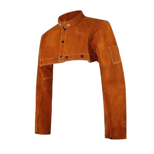 Ronyme Schweißumhang Ärmel Schutzkleidung Schweißermantel Schweißjacke für Schneiden, Xxxl Ronyme Schweißumhang Ärmel Schutzkleidung Schweißermantel Schweißjacke für Schneiden, Xxxl von Ronyme