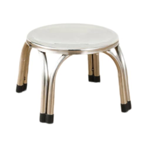 Ronyme Stapelbarer Hocker, Mehrzweckhocker, Stühle Aus Edelstahl für Kinder Und Erwachsene, Rutschfester Metallhocker für Klassenzimmer Und Büro, 22 cm Ronyme Stapelbarer Hocker, Mehrzweckhocker, Stühle Aus Edelstahl für Kinder Und Erwachsene, Rutschfester Metallhocker für Klassenzimmer Und Büro, 22 cm von Ronyme