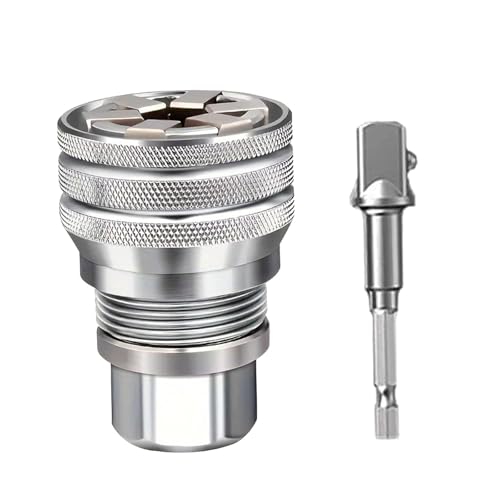 Ronyme Universal-Steckschlüsselsatz, 10–19 mm, verstellbar, rutschfest, tragbar, professionelle Hülse, 3/8-Zoll-Antrieb für Heimwerker, Wartung von Ronyme