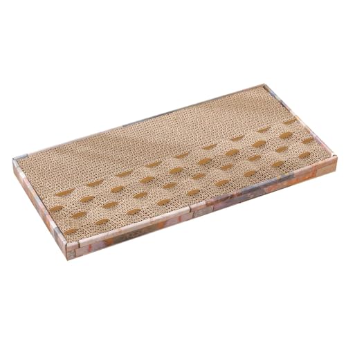 Ronyme Wellpappe-Katzenkratzbaum, Katzenkratzbrett, Sofa-Möbelschutz, Karton-Kratzbrettbett für Kätzchen, Schlafplatz zu Hause Ronyme Wellpappe-Katzenkratzbaum, Katzenkratzbrett, Sofa-Möbelschutz, Karton-Kratzbrettbett für Kätzchen, Schlafplatz zu Hause von Ronyme