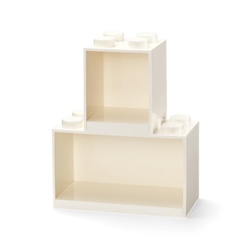 Room Copenhagen LEGO Baustein-Regalset, 2 Stk. - Weiss Room Copenhagen LEGO Baustein-Regalset, 2 Stk. - Weiss von Room Copenhagen