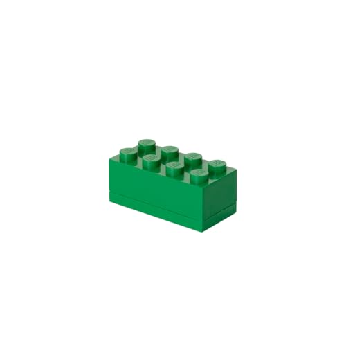LEGO Mini-Box, 8 Noppen, Lunchbox-Einsatz, Snackbox, grün von Room Copenhagen