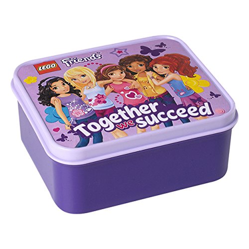 LEGO Friends Brotdose, Vesperdose, lila von LEGO