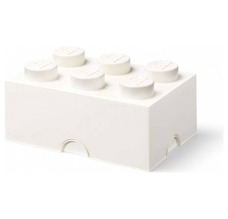 Room Copenhagen Aufbewahrungsbox LEGO Storage Brick 6 Aufbewahrungsbox von Room Copenhagen. (Aufbewahrungsbox im LEGO Stein-Design, 8,8 Liter Volumen) von Room Copenhagen
