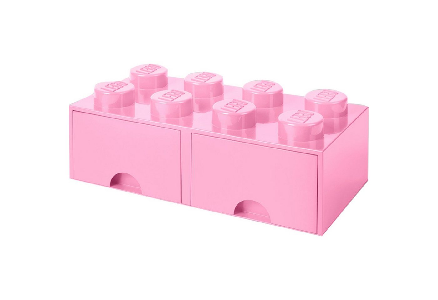 Room Copenhagen Aufbewahrungsbox LEGO Brick Drawer 8 rosa von Room Copenhagen