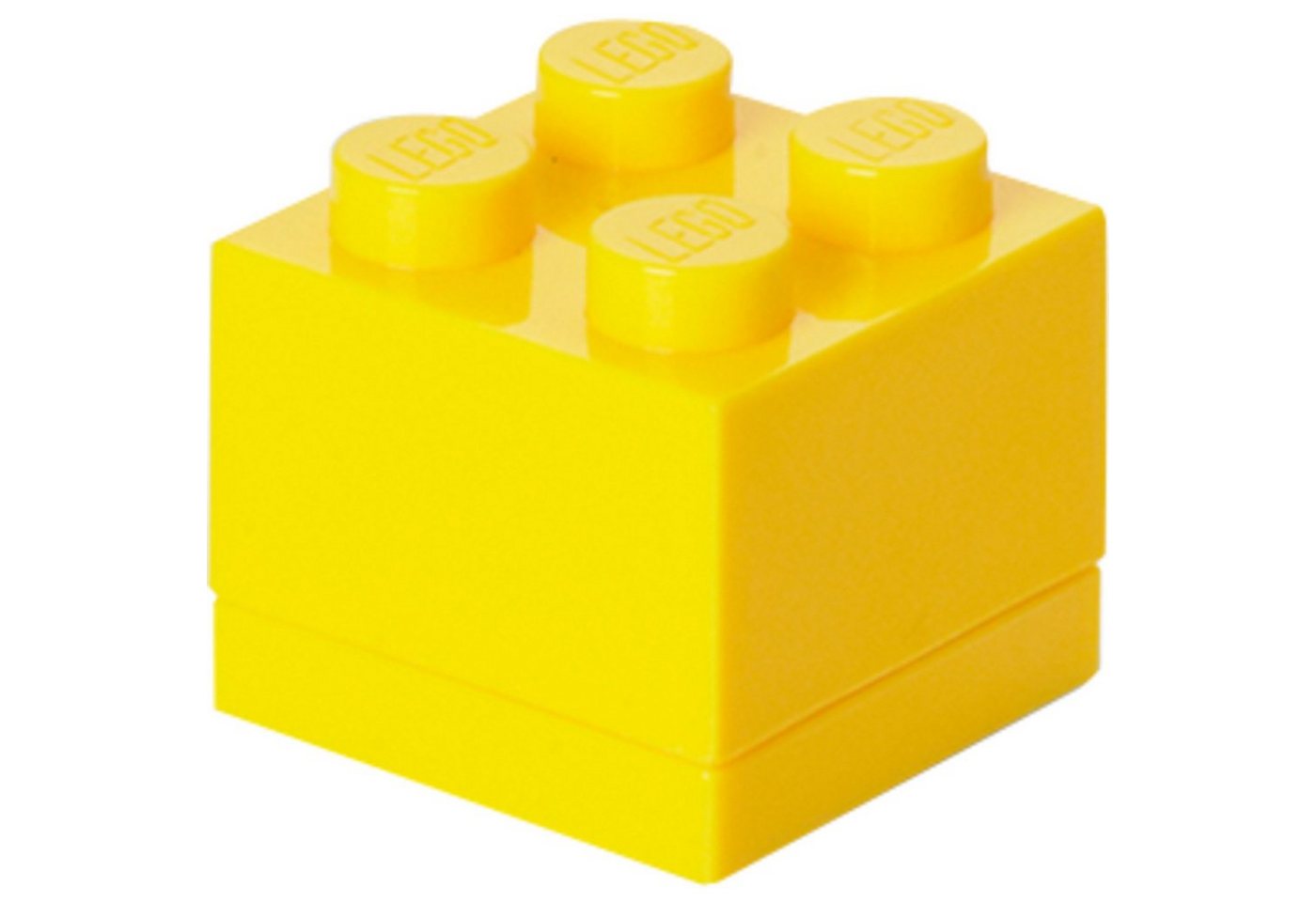 Room Copenhagen Aufbewahrungsbox LEGO Mini Box 4 gelb von Room Copenhagen
