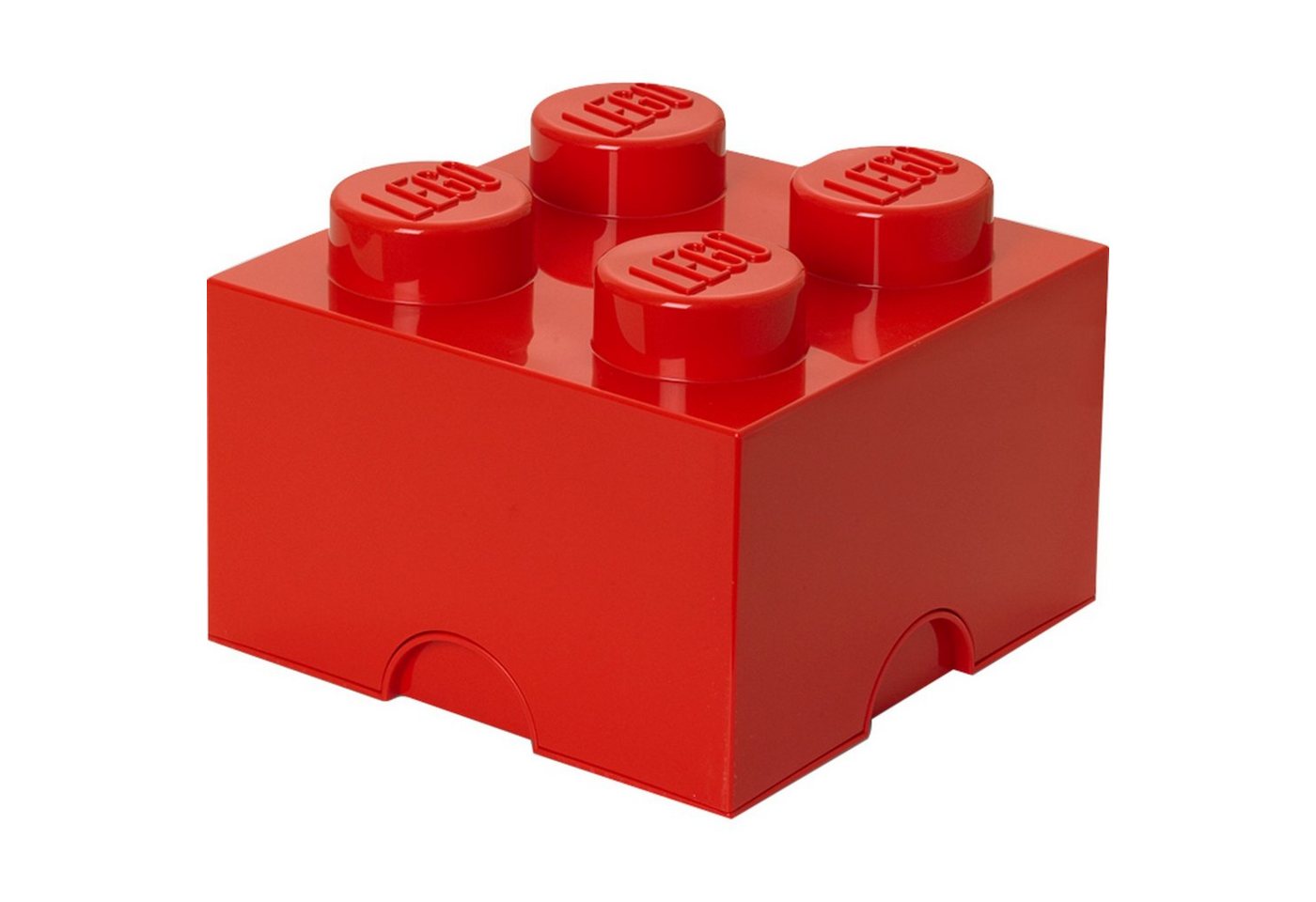 Room Copenhagen Aufbewahrungsbox LEGO Storage Brick 4 rot von Room Copenhagen