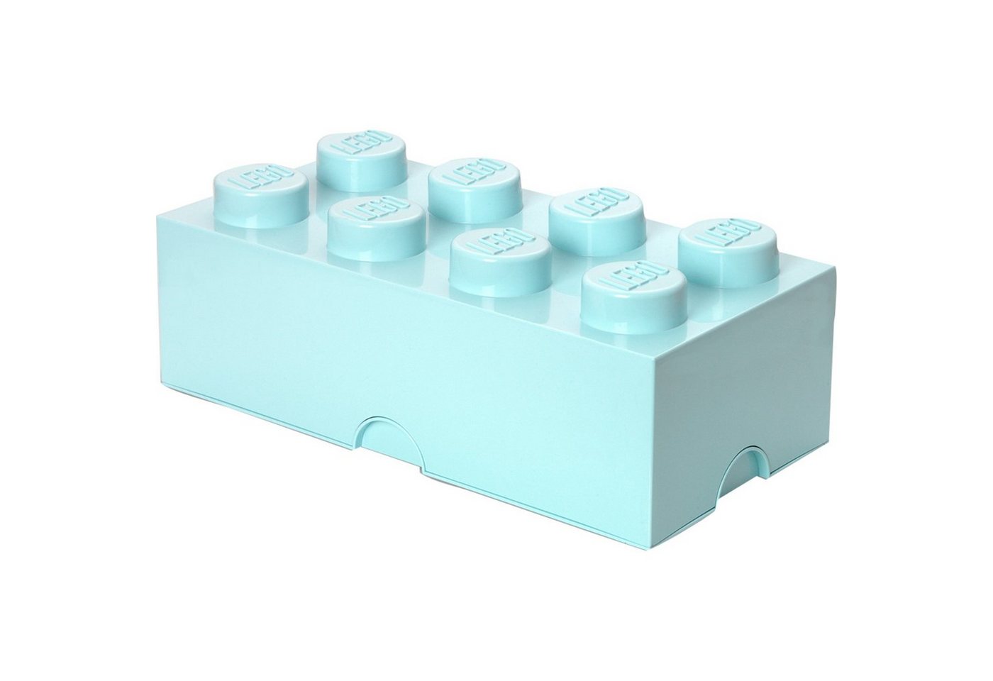 Room Copenhagen Aufbewahrungsbox LEGO Storage Brick 8 aqua von Room Copenhagen