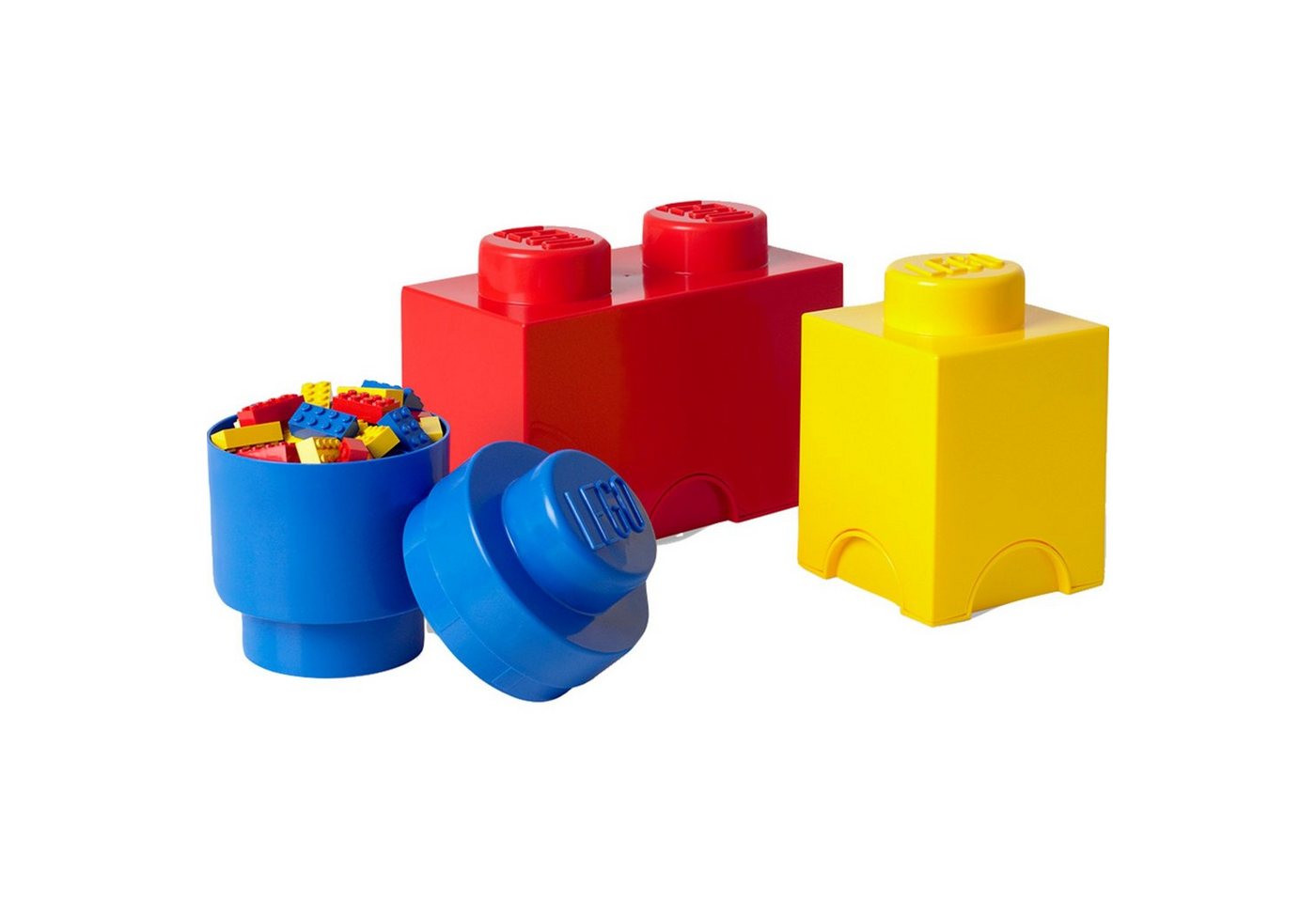 Room Copenhagen Aufbewahrungsbox LEGO Storage Brick Multi Pack 3er von Room Copenhagen