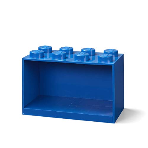 Room Copenhagen LEGO-Bausteinregal mit 8 Knöpfen, Blau, one size von Room Copenhagen