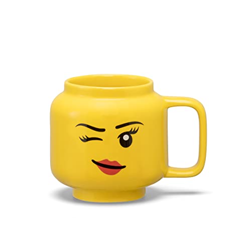 Room Copenhagen LEGO Keramikbecher, Winking Girl, klein, 225 ml von Room Copenhagen