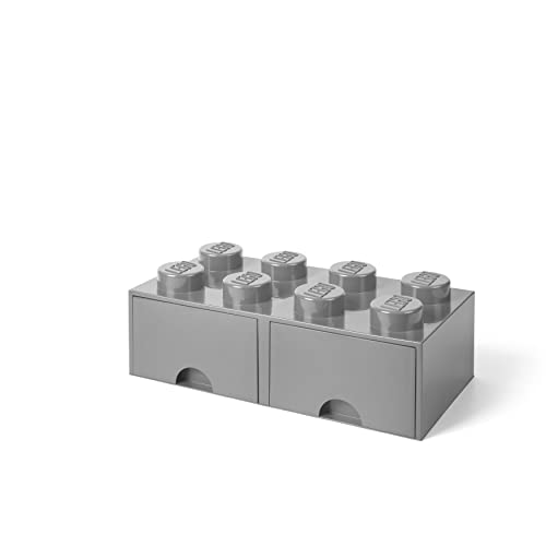 LEGO 4006 Aufbewahrungsbox, Plastik, Legion/m. Stone Grey, 50 x 25 x 18 cm von Room Copenhagen