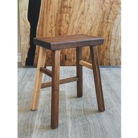 Nussbaum/Ahorn Hocker von Room3furniture