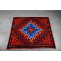 Einzigartige Patchwork Decke, Original Aus Den 70/80Er, Vintage Einzigartige Patchwork Decke, Original Aus Den 70/80Er, Vintage von RoomLightDesign