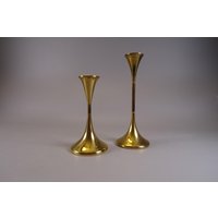 Freddie Andersen 2Er Set Kerzenständer, 60Erjahre Mid Century Modern Design von RoomLightDesign