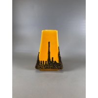 Gelbe Fat Lava Vase Von Fohr Keramik 336-20 Blumenvase Keramikvase von RoomLightDesign