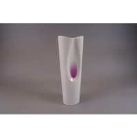 Rosenthal Porzellan Vase Design Tapoi Wirkkala , 80Er Made in Germany Mid-Century Pop Art von RoomLightDesign