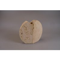 Travertin Vase Fratelli Mannelli 80 Er Jahre Design Travertin Vase Fratelli Mannelli 80 Er Jahre Design von RoomLightDesign