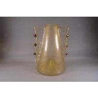 Vase Aus Muranoglas, Noti Massari& Renatoioso 1985 Made in Italy Vintage von RoomLightDesign