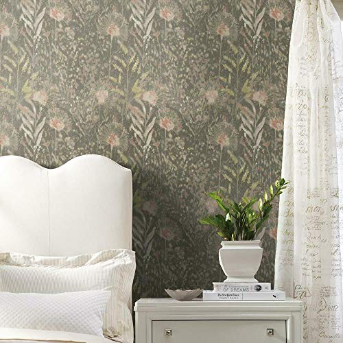 RoomMates RMK11742WP Löwenzahn RMK1174, Taupe/Pink RoomMates RMK11742WP Löwenzahn RMK1174, Taupe/Pink von RoomMates