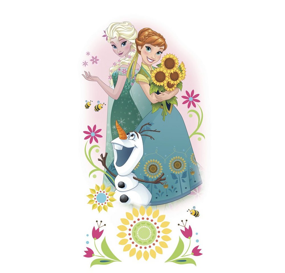 RoomMates Wandsticker DISNEY Frozen Anna, Elsa & Olaf von RoomMates