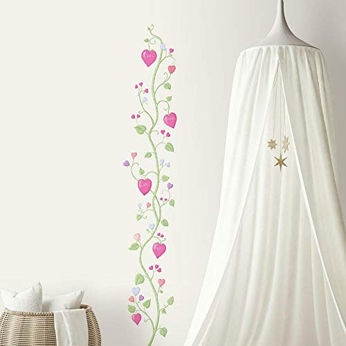 RoomMates - Wandsticker Little Princess Messlatte 101 x 68,5 cm von RoomMates