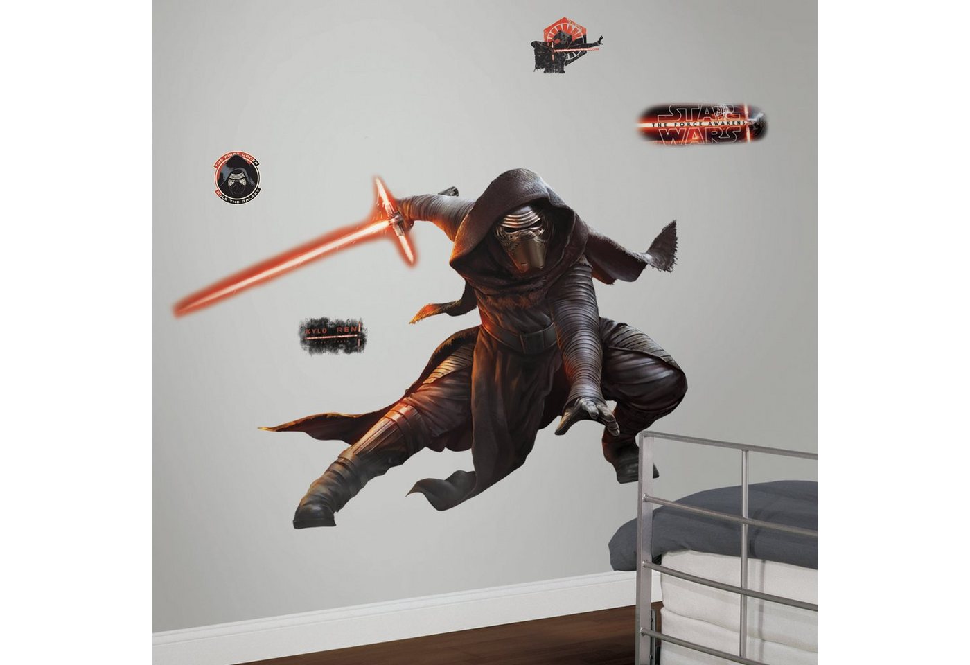 RoomMates Wandsticker Star Wars VII - Kylo Ren von RoomMates