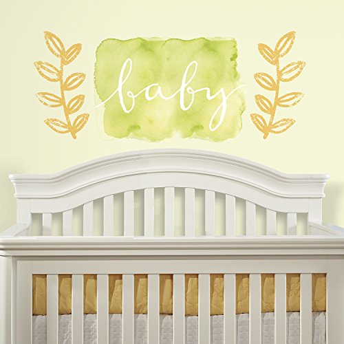 RoomMates rmk3302gm Kathy Davis Baby Watercolor schälen und Stick Giant Wall Decals von RoomMates