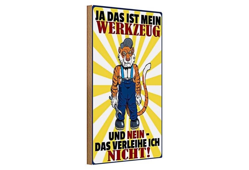 Roomando Holzbild Holzschild Spruch 20x30cm mein Werkzeug verleihe ich nicht Roomando Holzbild Holzschild Spruch 20x30cm mein Werkzeug verleihe ich nicht von Roomando