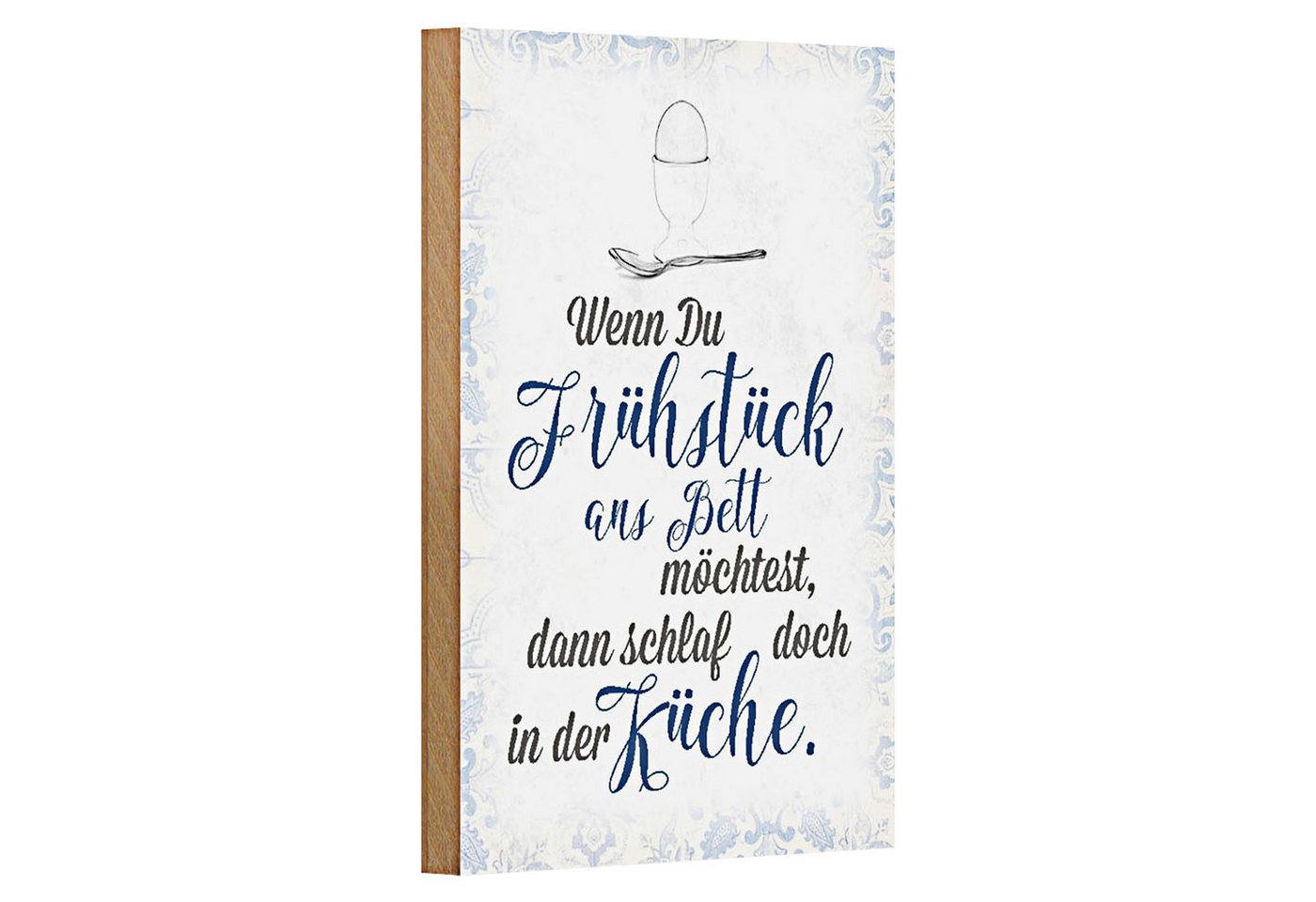 Roomando Holzbild Spruch 12x18cm wenn du Frühstück ans Bett Roomando Holzbild Spruch 12x18cm wenn du Frühstück ans Bett von Roomando