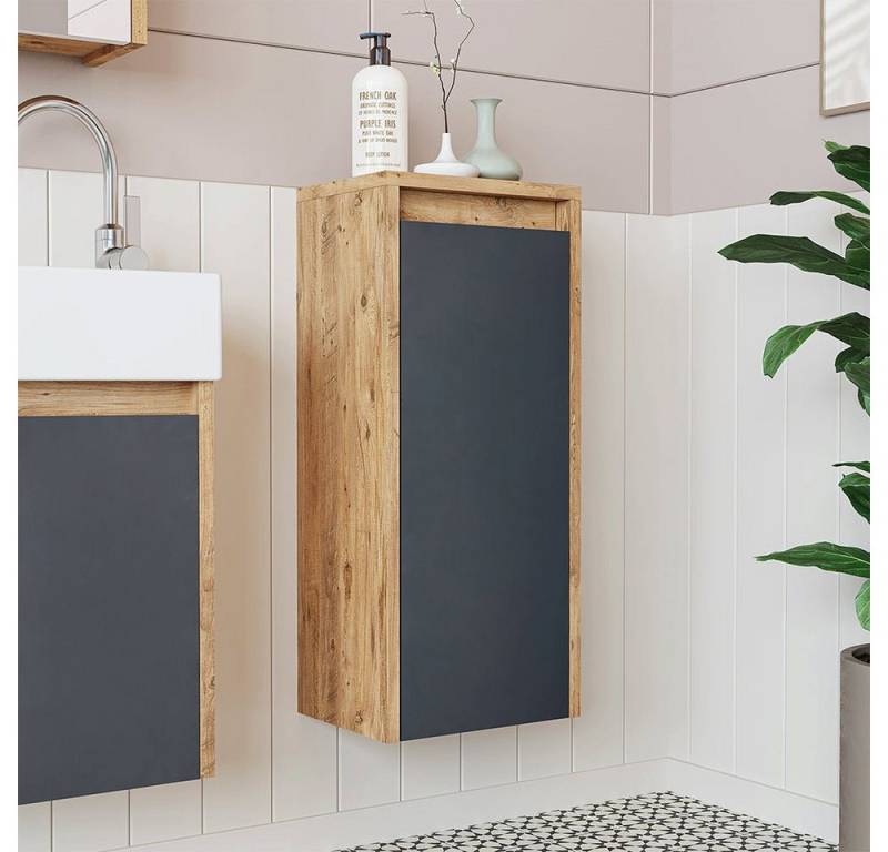 Roomart Badmöbel-Set, (Roomart, Badezimmermöbel, Seitenschrank, Badregal, in 4 Farben) von Roomart