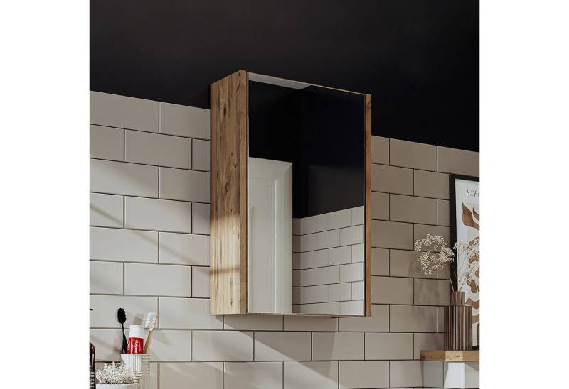Roomart Badmöbel-Set LEO, (Badmöbelset Unterschrank mit Waschbecken Badezimmer Möbel Gäste WC) von Roomart
