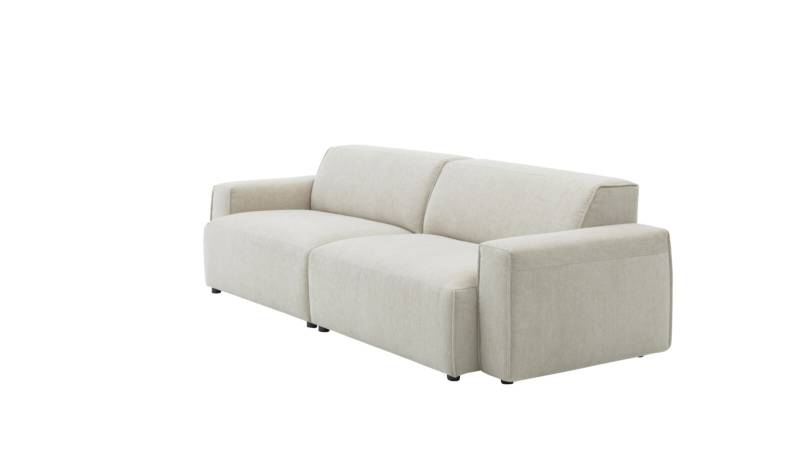 Roomio 3-Sitzer NO. 4100 in Stoff Cosmopolitan champagner von Roomio