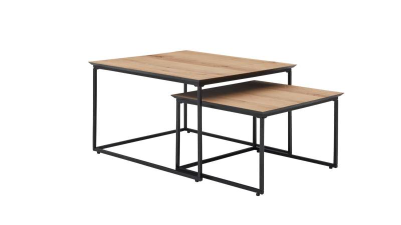 Roomio Couchtisch NO. 2002 mit Platte aus Eiche Echtholzfurnier, natur von Roomio