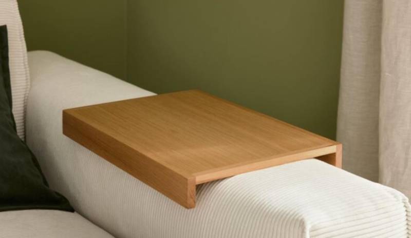 Roomio Holztablett NO. 4130 in Eiche NB natur matt lackiert von Roomio