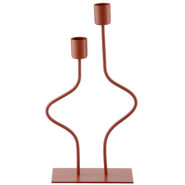 Roomio Kerzenhalter SWING ca. B14 H26 T6 cm in Fb. amber Roomio Kerzenhalter SWING ca. B14 H26 T6 cm in Fb. amber von Roomio