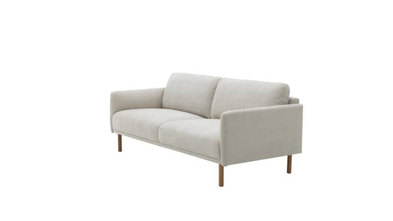 Roomio Sofa 2,5-sitzig NO. 4104 in Stoff Yelda natur von Roomio