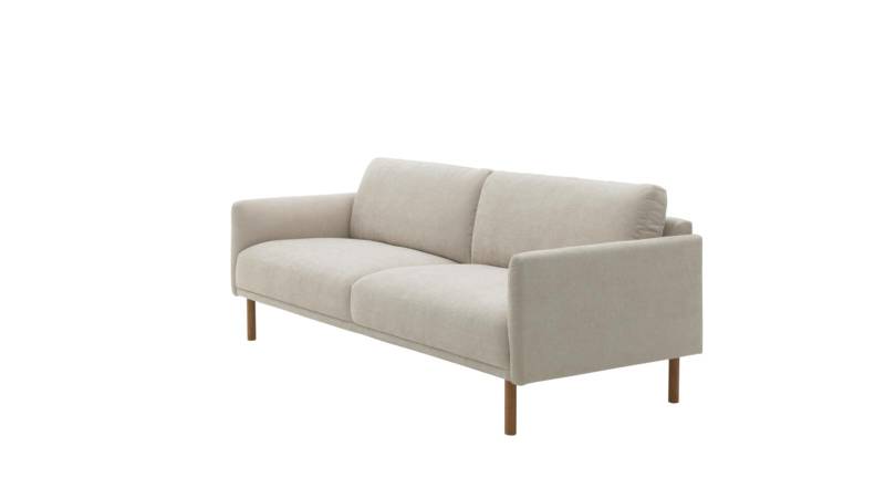 Roomio Sofa 3-sitzig NO. 4104 in Stoff Yelda natur von Roomio
