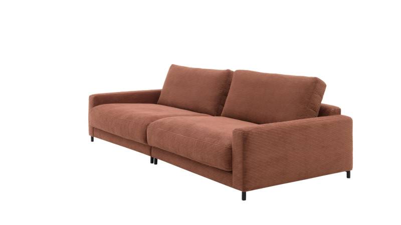 Roomio Sofa NO. 4103 in Stoff Cord rusty von Roomio