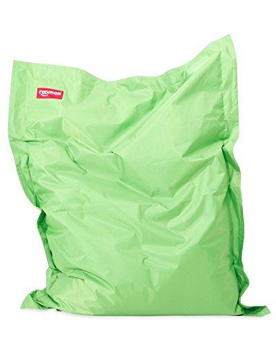 Roomox XXL Sitzsack Original - Gigantischer Sitzsack für drinnen und draußen 160 x 120 x 30 cm Massiver Sitzsack Bodenkissen aus Wasserresistentem Polyester von Roomox